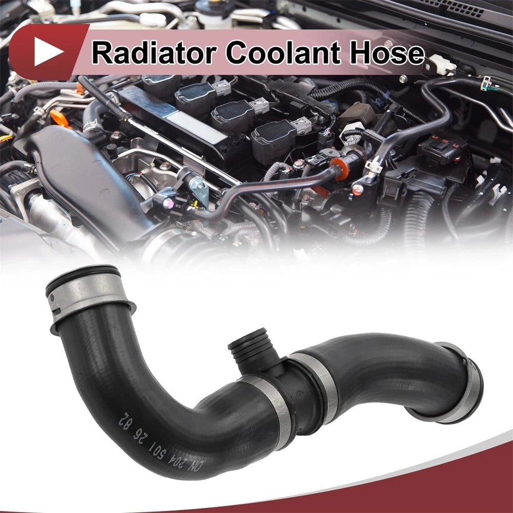 Black Rubber Coolant Hose for Mercedes C-Class W204 W212 (2007–2015)