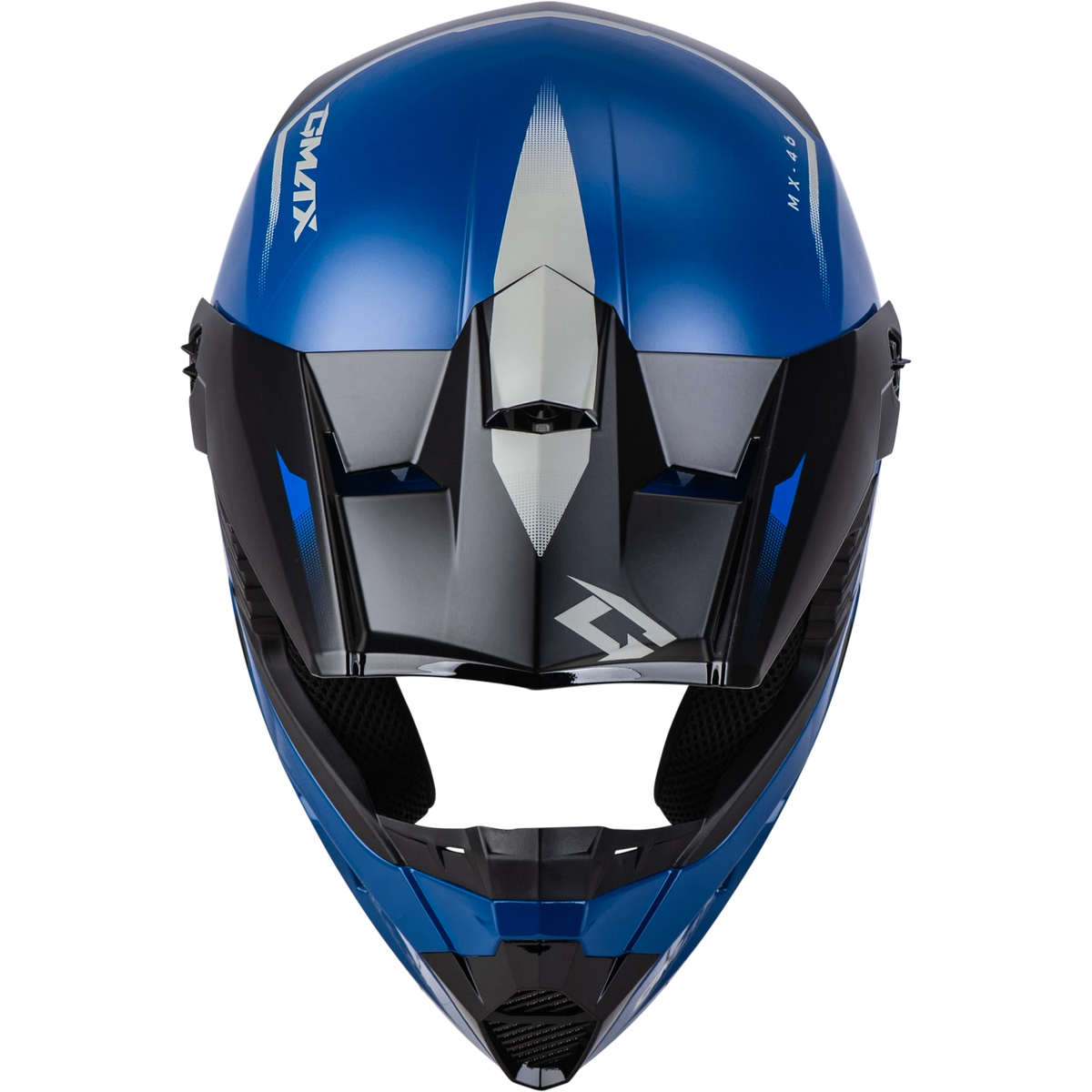 Youth MX-46 Compound Helmet for Youth Medium (D3464431) - Blue/Black/Grey