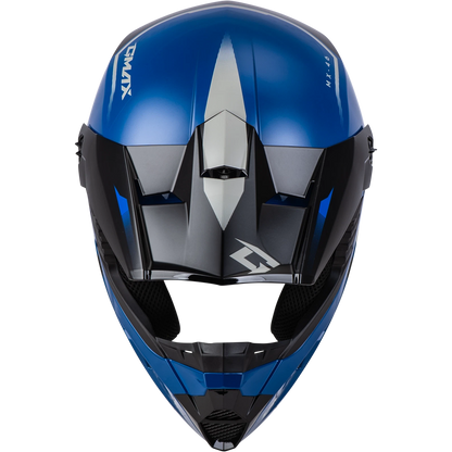 Youth MX-46 Compound Helmet for Youth Medium (D3464431) - Blue/Black/Grey