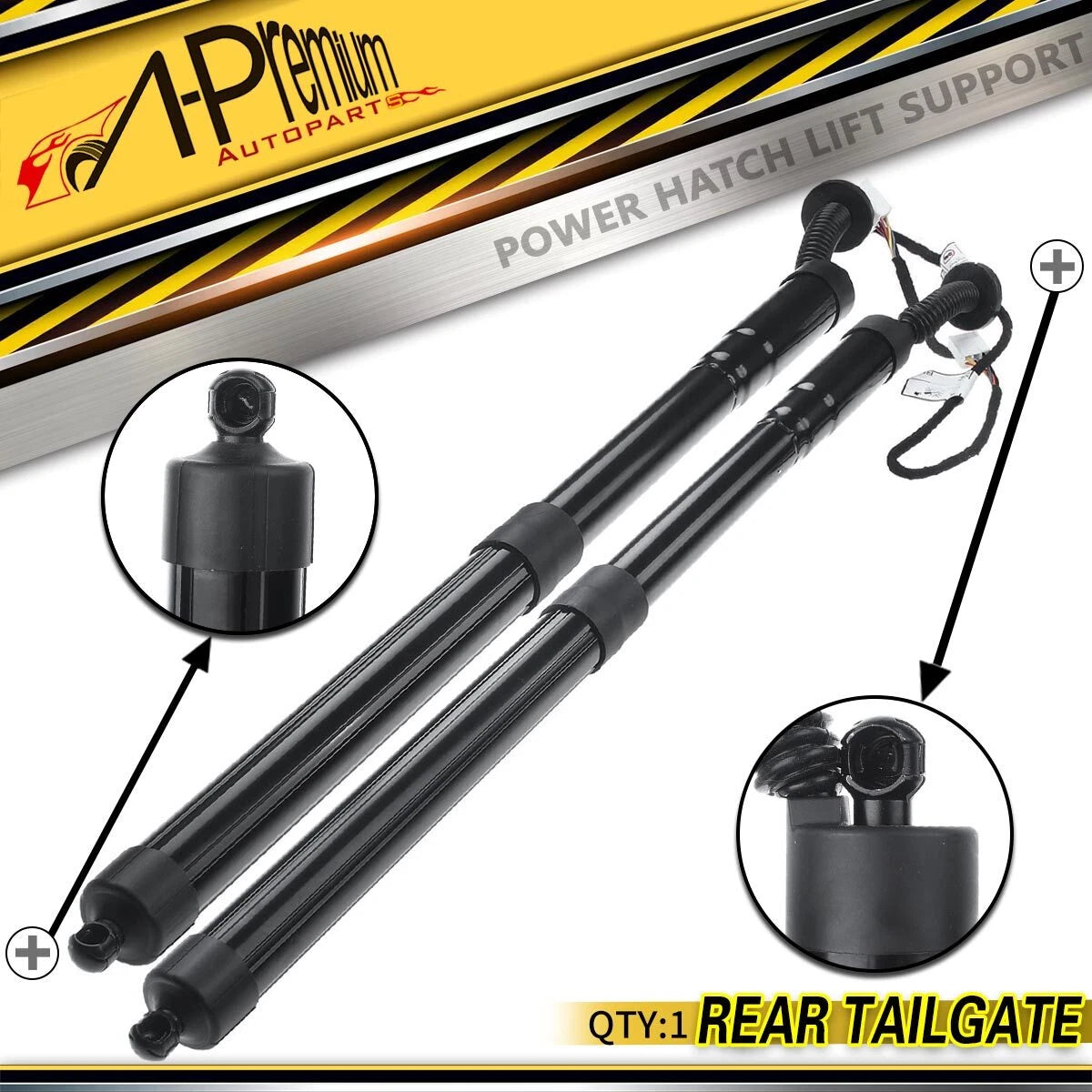 2X Rear Tailgate Lift Support for Lexus NX300 NX300h (2018–2021) 6891079017, 6891079018, 6892079018