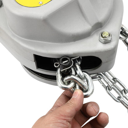 1.5 Ton Hand Chain Hoist with 6m Chain for Manual Lifting (No Specific Years)