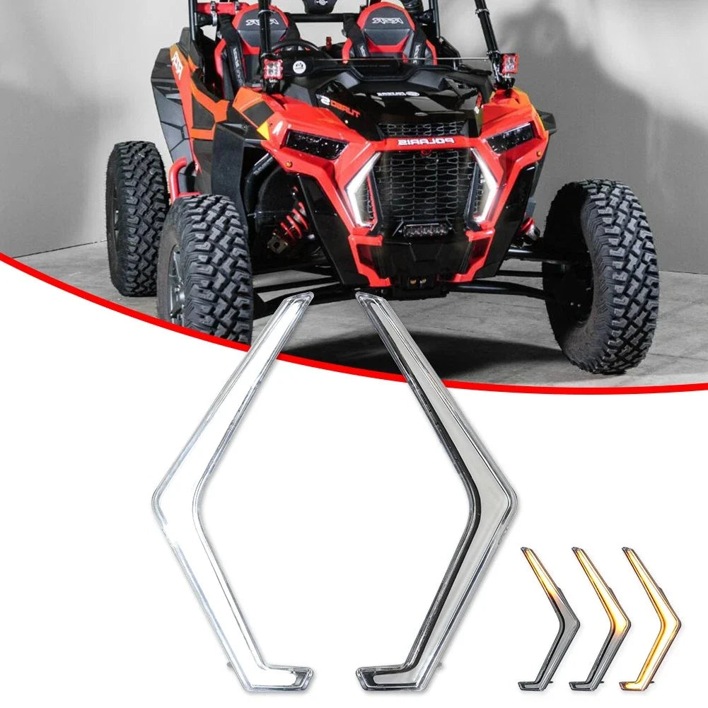 Sequential Amber & White Fang Lights for Polaris RZR XP 4 1000 (2018–2023)
