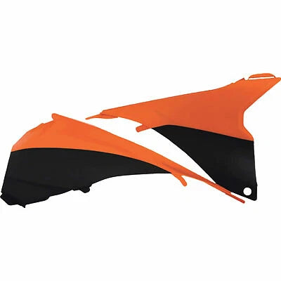 Acerbis Air Box Covers for - Orange/Black