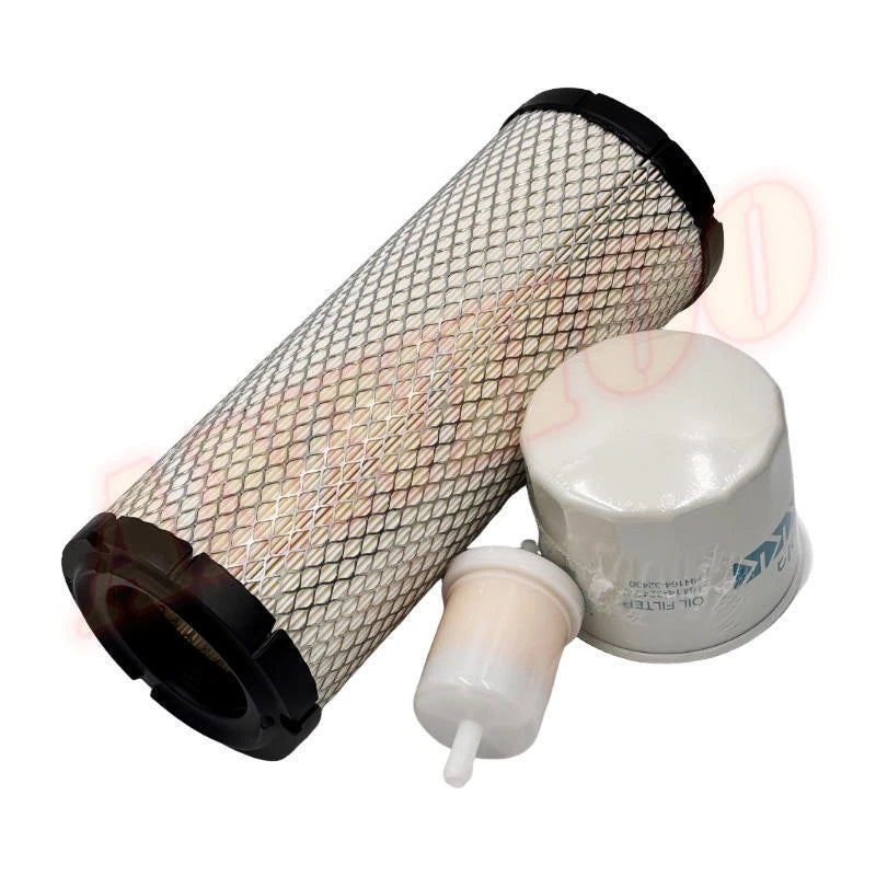 Oil Filter, Air Filter, Fuel Filter for Kubota RTV1100CR (2008–2019)