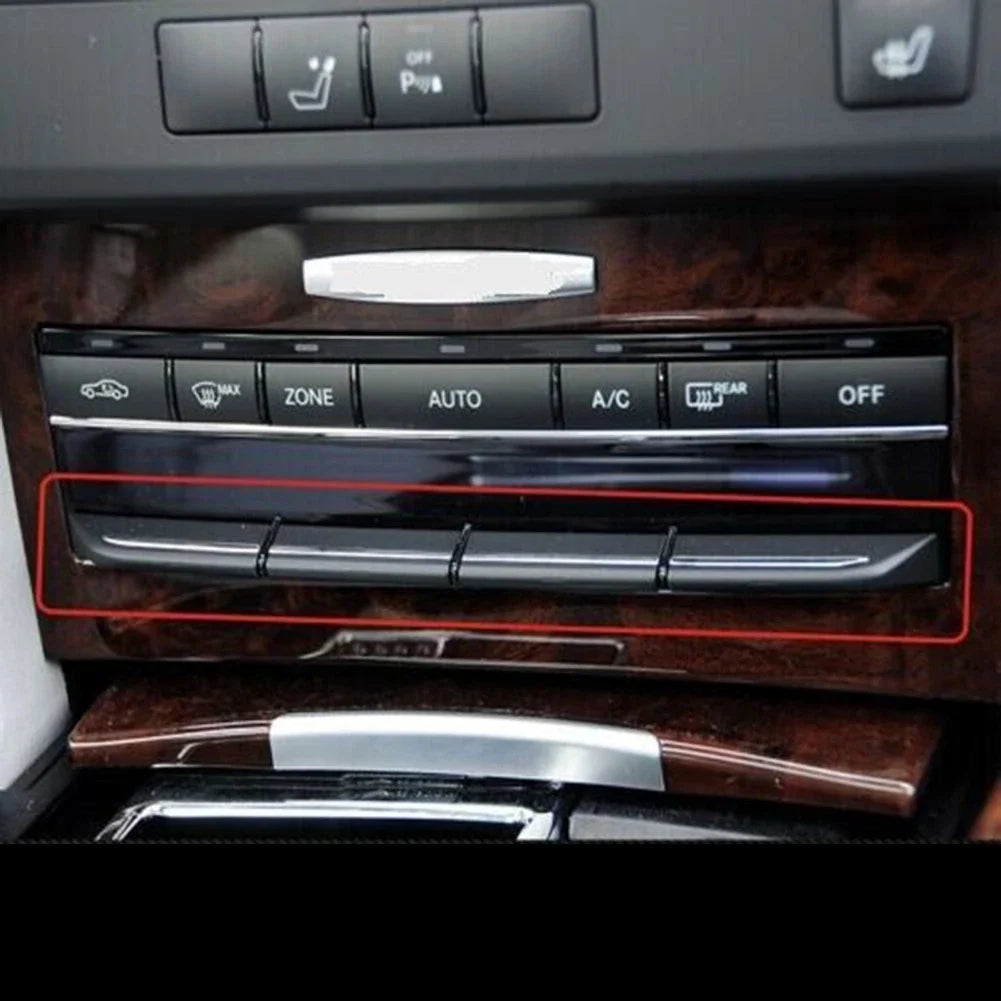 Air Conditioner Outlet Vent Button Cover Trim for Mercedes-Benz Class W212 (2010–2016)