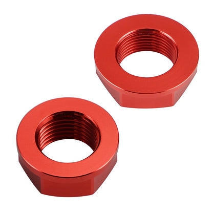 Set of 4 Front Rear Wheel Axle Nuts for Honda CRF250R CRF450R (2004–2021)