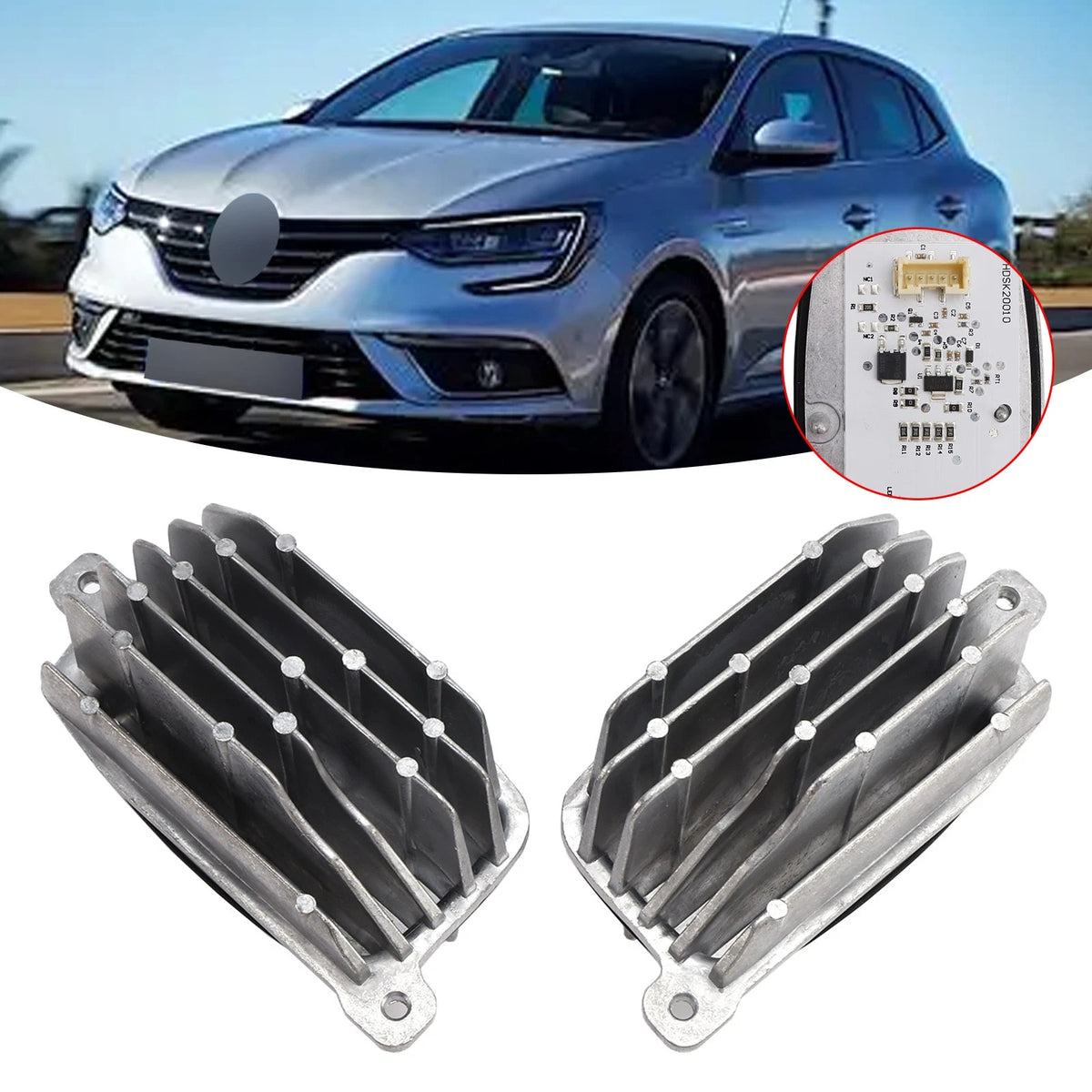 Left & Right Headlight DRL Control Module for Renault Megane IV (2016–2023) 285753299R, 285759447R