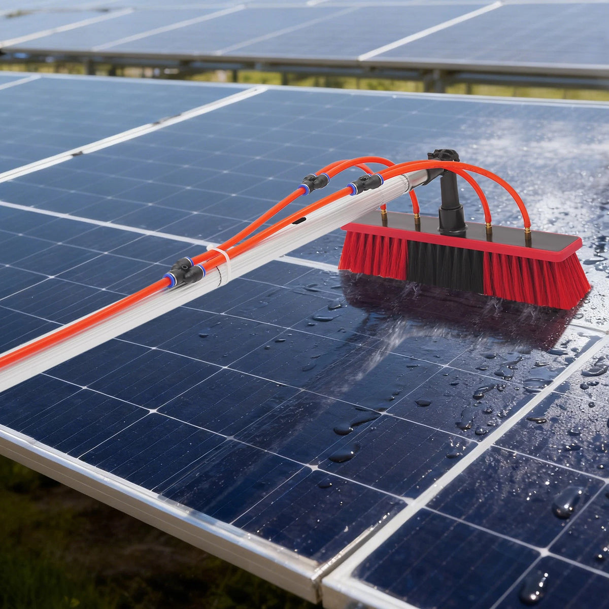 4m Cleaning Brush & Pole Kit for Solar Panel