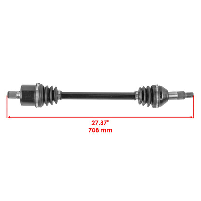 Set of 2 Rear CV Axles for Can-Am Defender HD8 (2017–2021) 705502451, 705502406