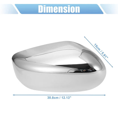 Pair Chrome Plated Full Mirror Covers for Nissan Altima (2013–2018)