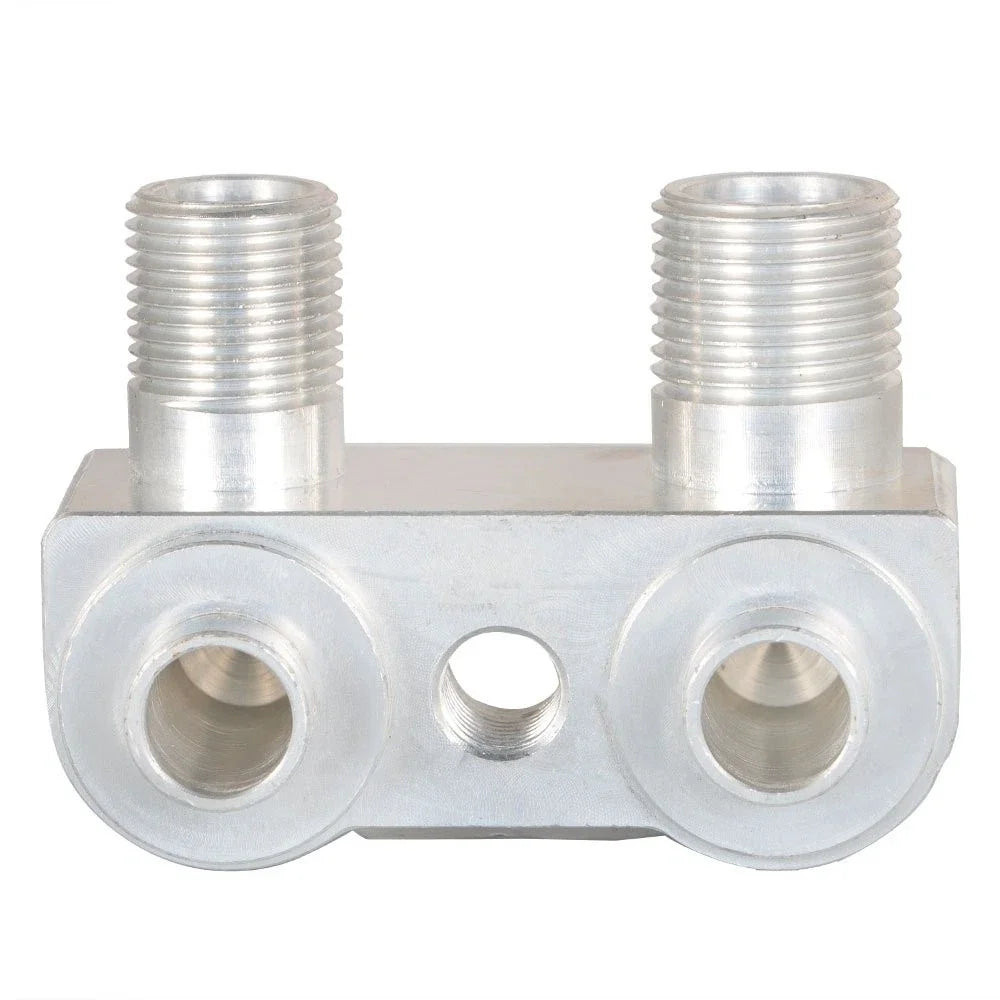 CNC Machined Adapter Fitting for LSX LS1 Swap AC Compressor