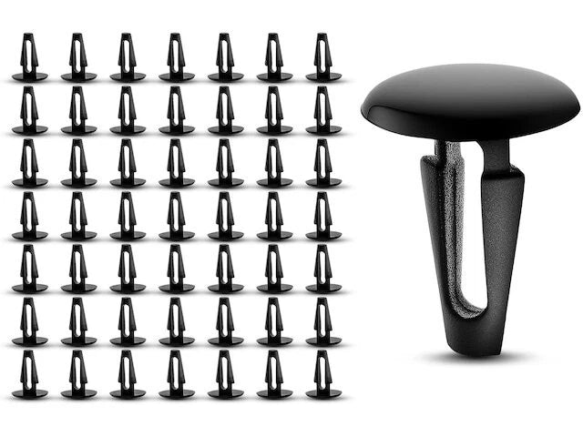Set of 4 Interior Trim Retainer Clips for Toyota Pickup (1979–1989) 48657GZJF
