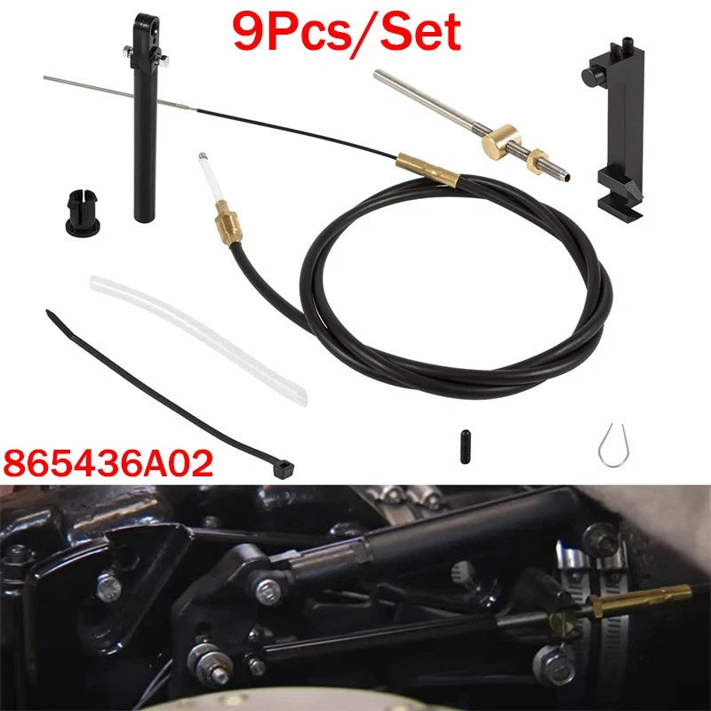 Lower Shift Cable Kit for Mercruiser Alpha Gen One & Two (1 2 R MR MC)
