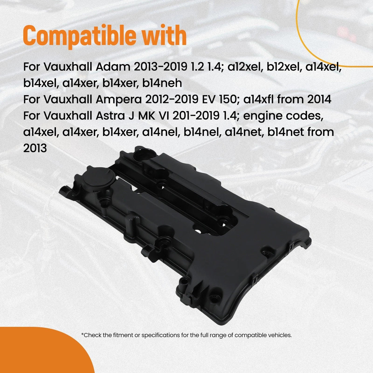 Engine Valve Cover Set for Chevrolet Cruze Sonic 1.4L Turbo (2011–2019)