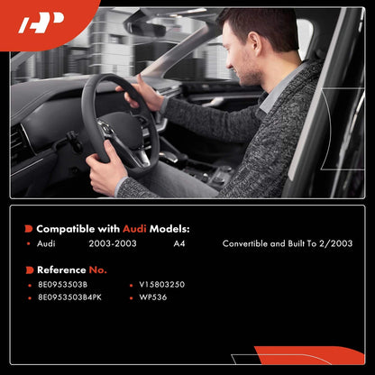 Windshield Wiper Switch for Audi A4 (2003) 8E0953503B, 8E0953503B4PK, WP536