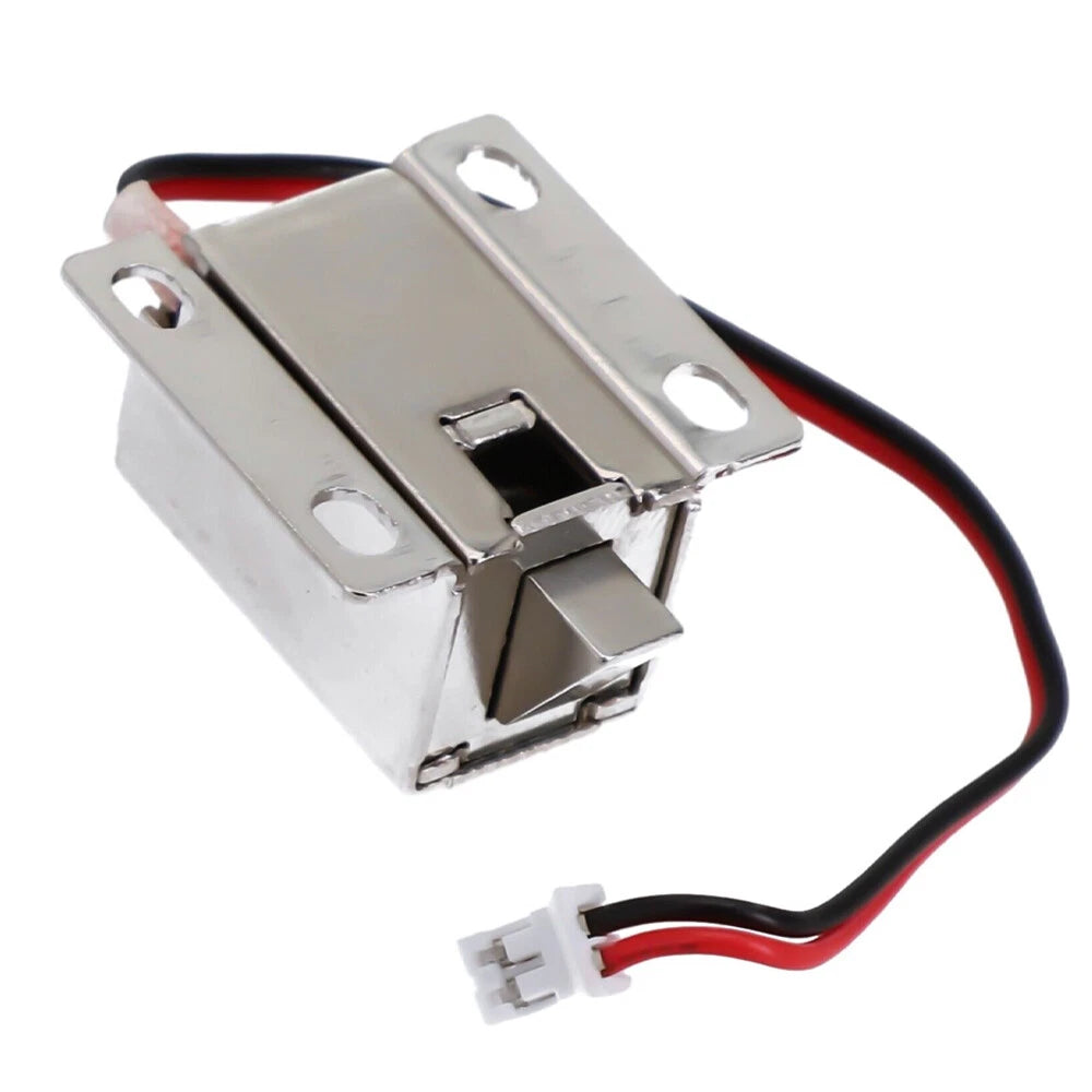 2X Electric Solenoid Lock Tongue Assembly for Door Cabinet Drawer