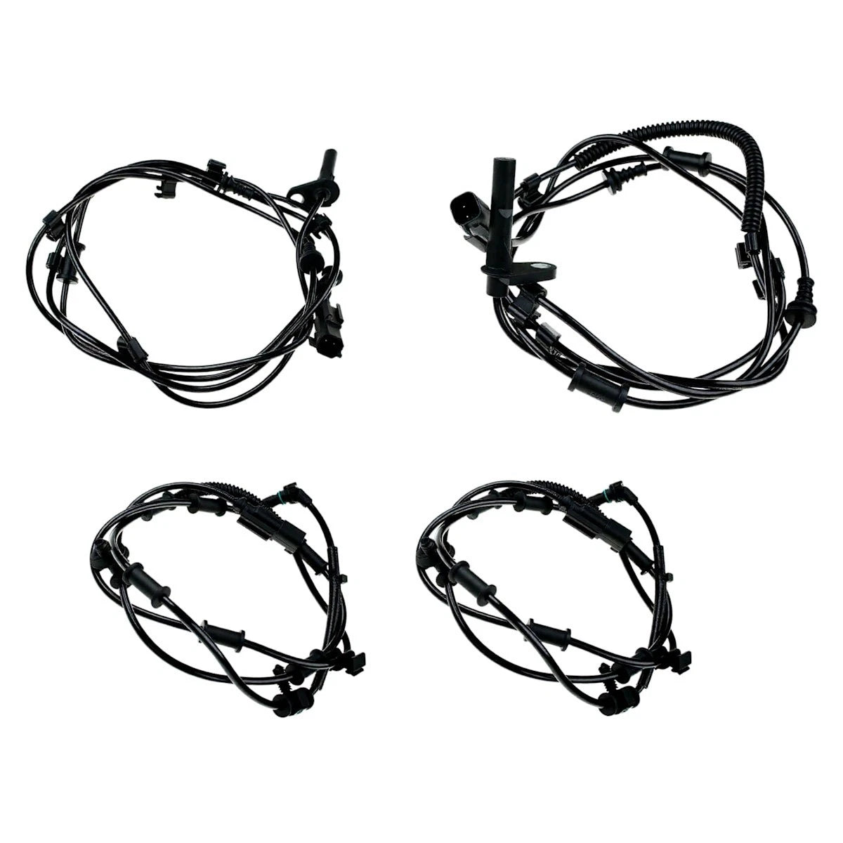 ABS Speed Sensors Set of 4 for Ram (18068450, 68165624AD, 0265004257)
