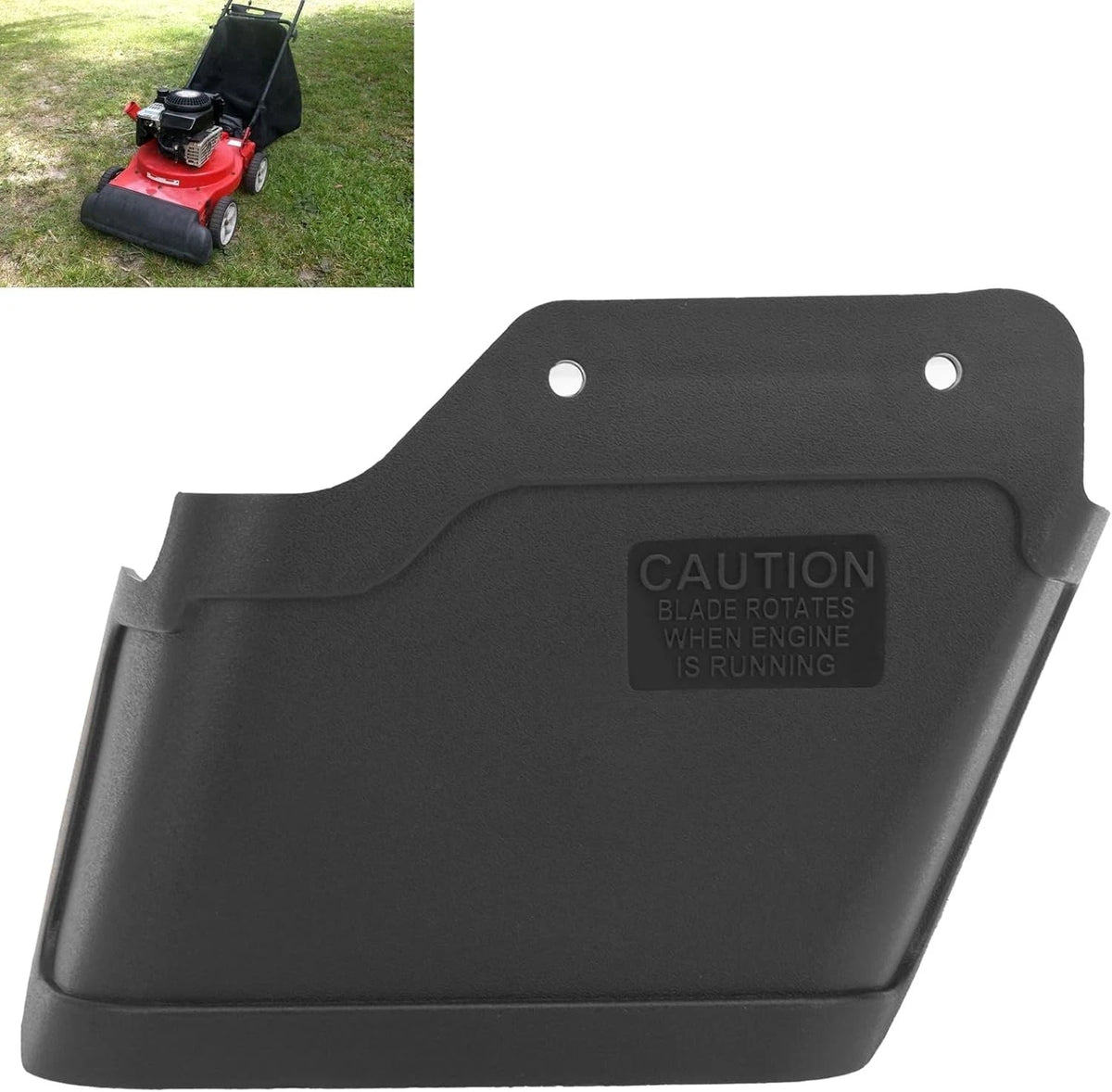 Fixed Side Discharge Chute for MTD Bolens LawnMower