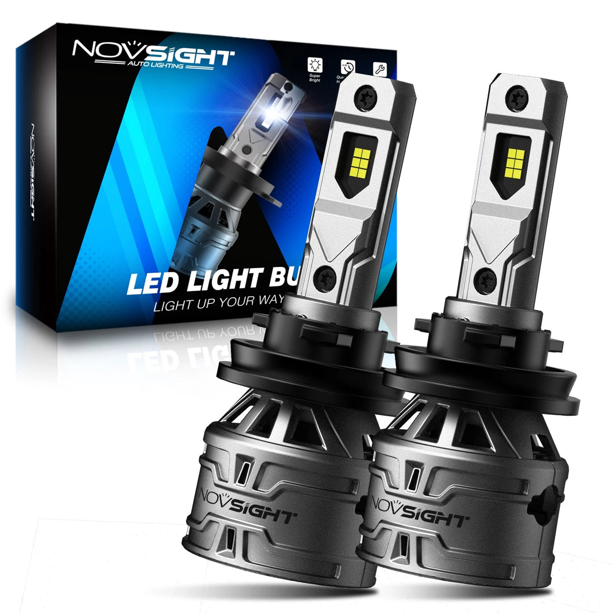 H11 LED Headlight Bulb for NOVSIGHT (NOV A500-N61-H11)