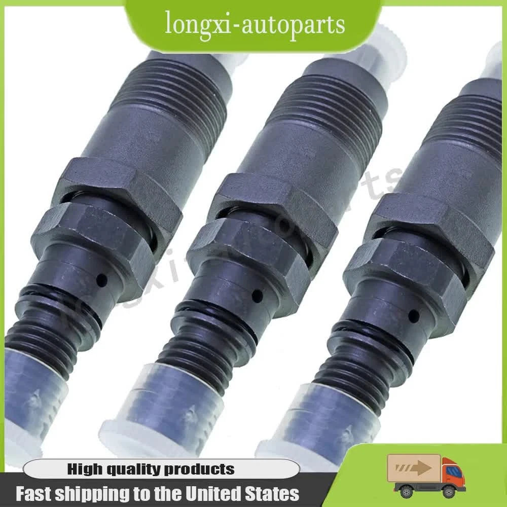 3X Fuel Injector for Yanmar Engine 3TNA72 3TN82 3TNE74 3TNE68-DW (71962053100, 71962053700, 71925553100)