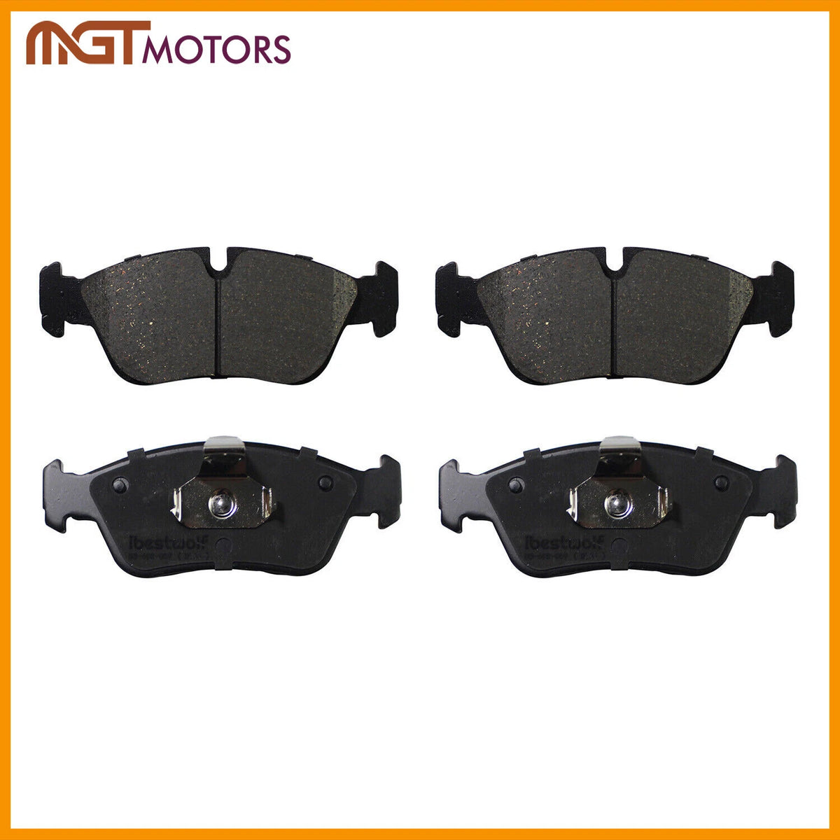 Front Ceramic Brake Pads for BMW 318ti 323Ci 323i 325Ci 325i 325Xi 328Ci Z3 Z4 (D781, P-781, 781)
