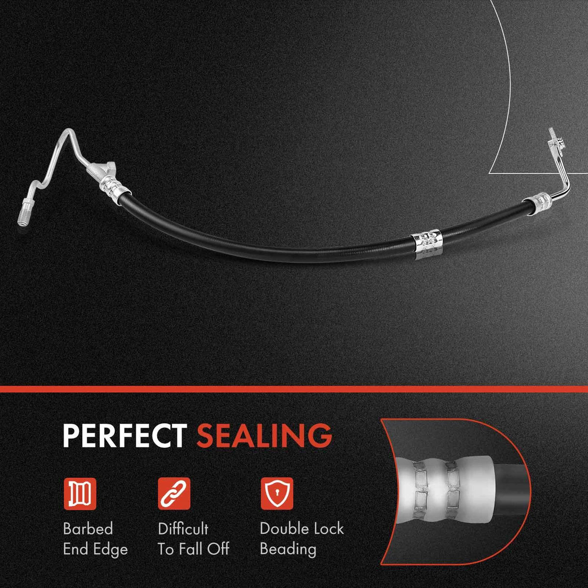 Power Steering Pressure Line Hose Assembly for Mazda MPV (2000–2006) LD4732420A, 3402623