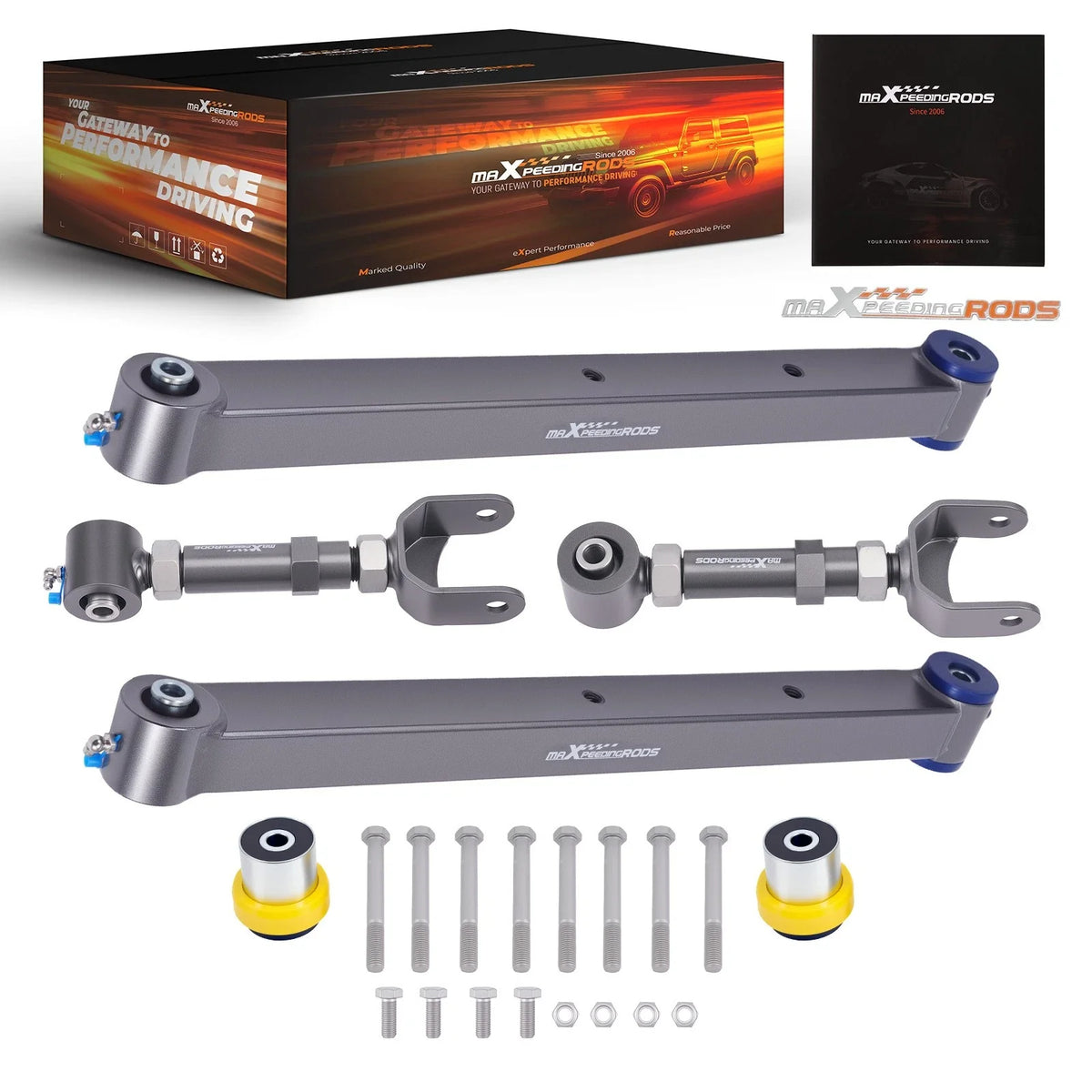 Adjustable Control Trailing Arms Kit for GM A-Body Chevelle Cutlass (1967–1972)