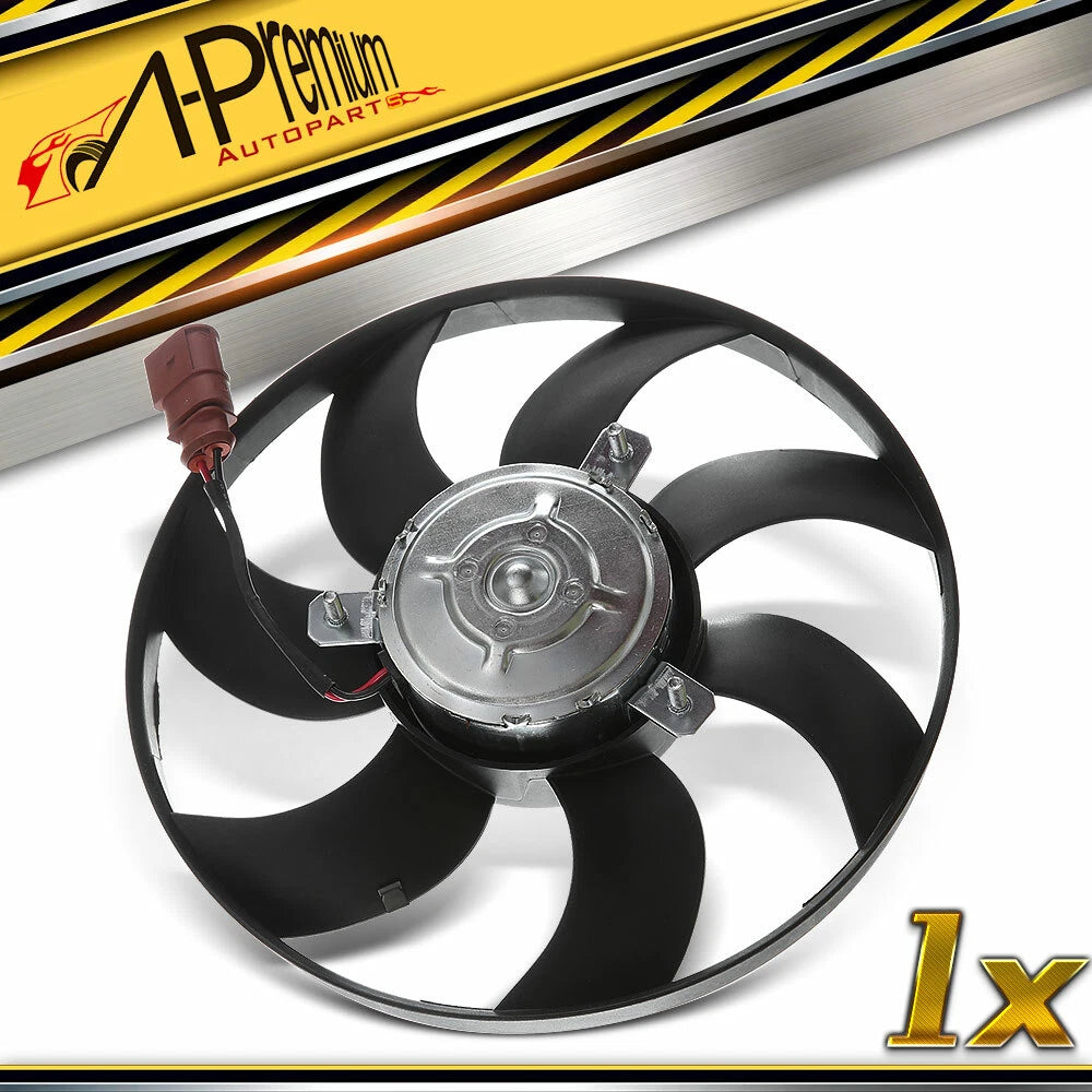 Cooling Fan Assembly for Volkswagen Jetta Passat Golf Audi (2005–2010) 1K0959455DH 1K0959455ET 1K0959455Q 620-805 CF11003 CF11036 FA70776