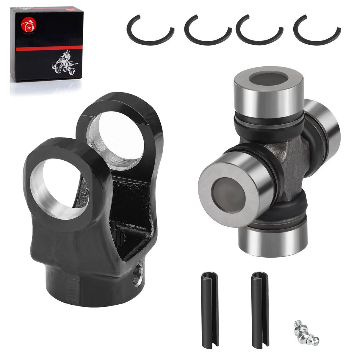 Front Driveshaft Kit for Polaris ATP 330 500 4X4 (2000–2006) - 3260101, 2202015, 7661913