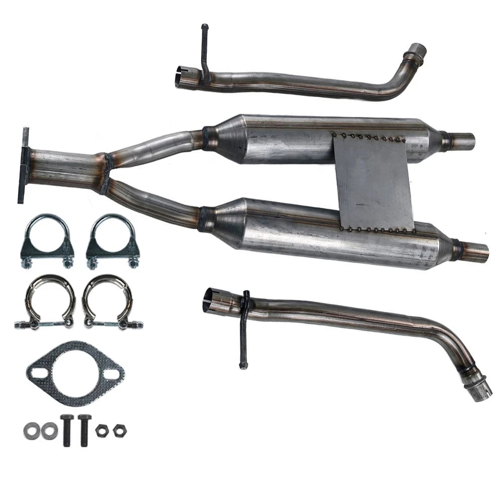 Stainless Steel Rear Exhaust Muffler Kit for Infiniti G37 G35 (2007–2013) 425467, 606152