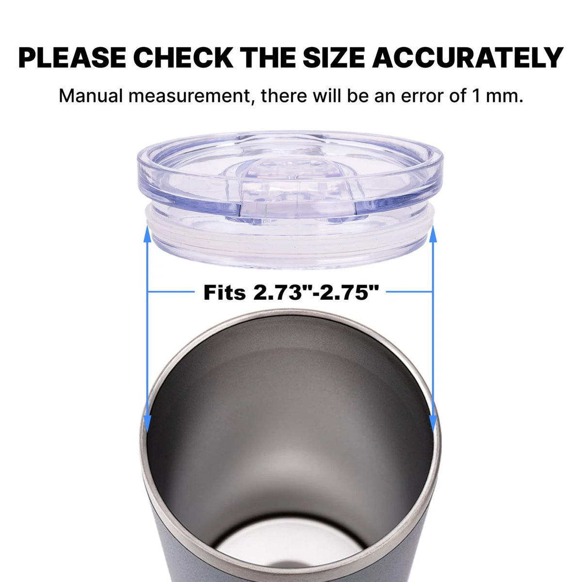 Replacement Lid for Mollcity Skinny Tumbler
