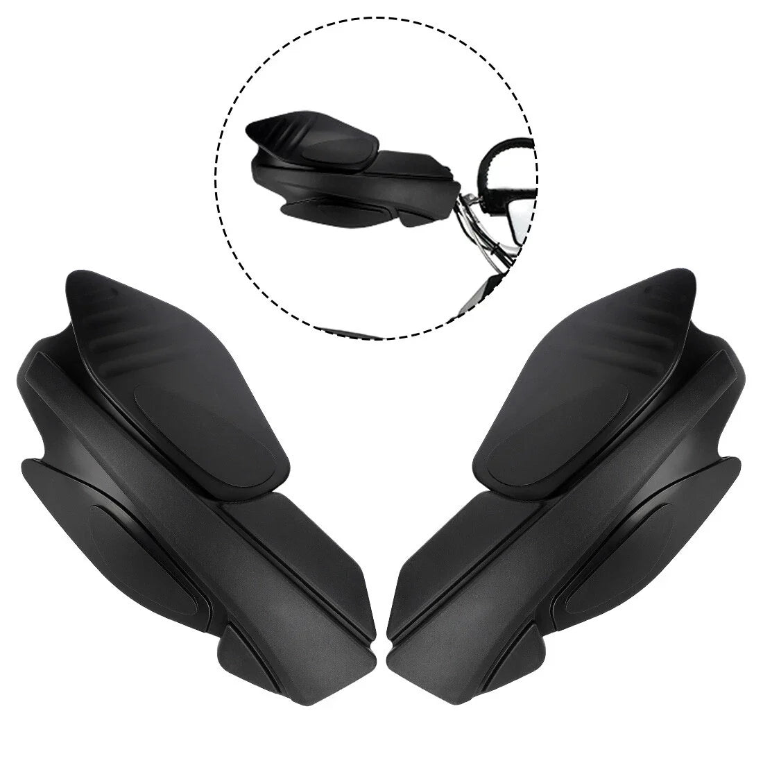 Hand Guards Pair for Polaris Scrambler Sportsman 400 450 570 800 XP 1000 (2010–2023)
