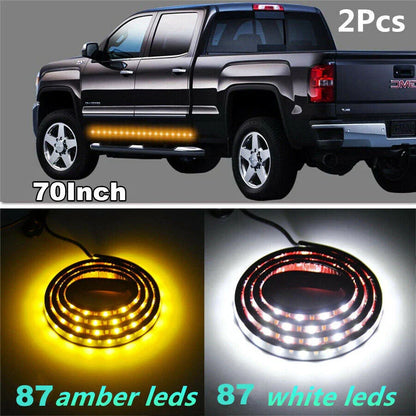 70" LED Running Board Lights for Car Truck Side Door Step Signals