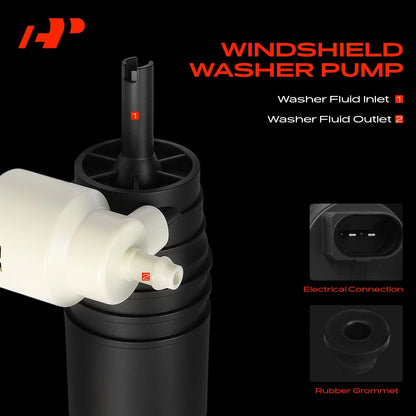 Windshield Washer Pump for BMW Mini (67127388349, 61667317395, 37716)