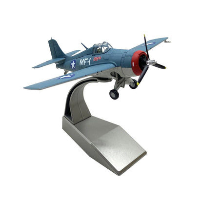 1:72 WWII Grumman F4F Wildcat Fighter Model Alloy (No Part Numbers)