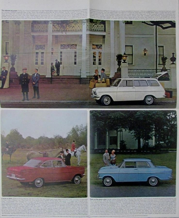 Sales Brochure for Buick Opel Kadett Sedan Sport Coupe Wagon (1964)