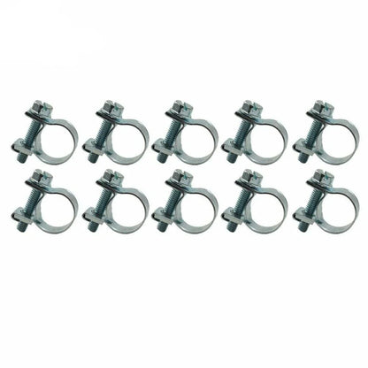 30 Pcs 1/4" Fuel Injection Gas Line Hose Clamps for (US)