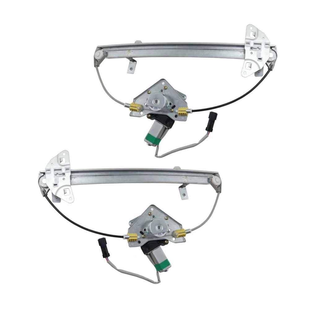 Set of 2 Window Regulators for Dodge Durango (2001–2003) PLX-M0-660220-CL360A55, CH1550104, CH1551104