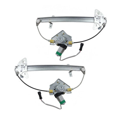 Set of 2 Window Regulators for Dodge Durango (2001–2003) PLX-M0-660220-CL360A55, CH1550104, CH1551104