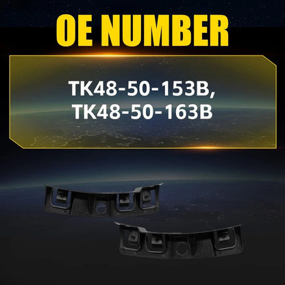 Set of 2 Front Bumper Cover Brackets for Mazda CX-9 (2016–2022) TK48-50-153B