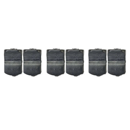 Set of 6 Black Plastic Switch Buttons for GWS6/8 100/125 FF03 100A