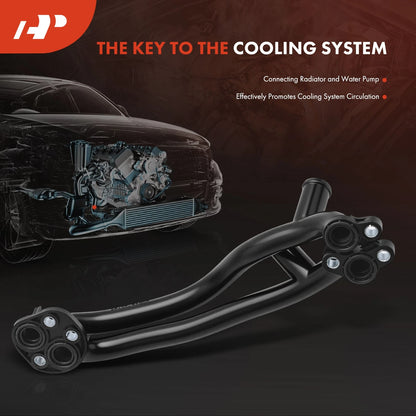Coolant Pipe for Audi A6 Quattro A7 Quattro (2016–2018) 06E121083M 06E121083Q