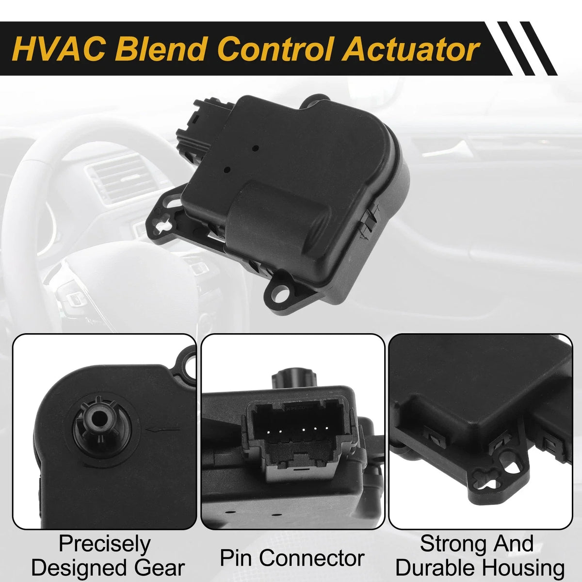 HVAC Heater Blend Door Actuator for Ford Explorer (No.AA5Z19E616B)