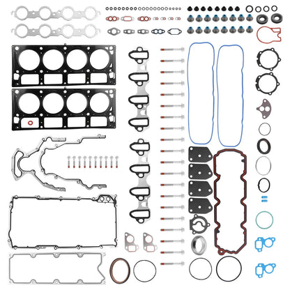 Full Engine Gasket Set w/ Bolts for GMC Sierra 1500, Yukon XL 1500 (2007–2014)