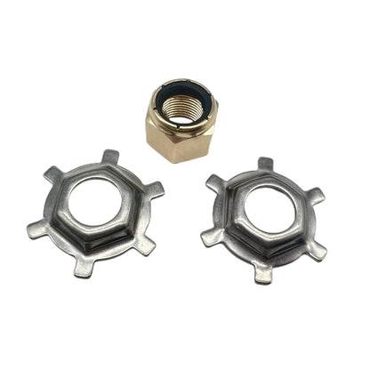 Prop Nut Tab Washer Kit for MerCruiser Sterndrive Alpha One Bravo 1 2 3 (N/A)
