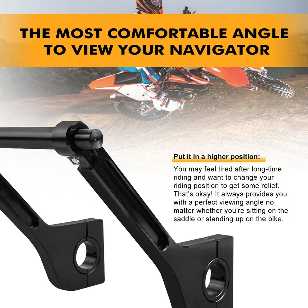 GPS Navigation Roadbook Holder Bracket for Husqvarna 701 Enduro/Supermoto (2016–2023)