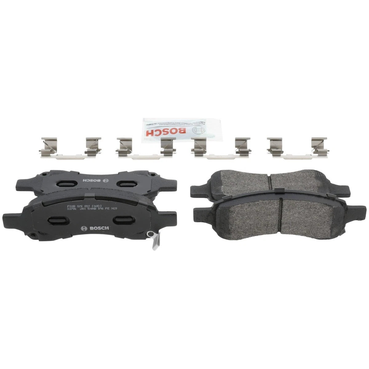 2X Bosch Brake Pad Sets BP1169A for Chevy GMC Acadia Limited (2007–2017)