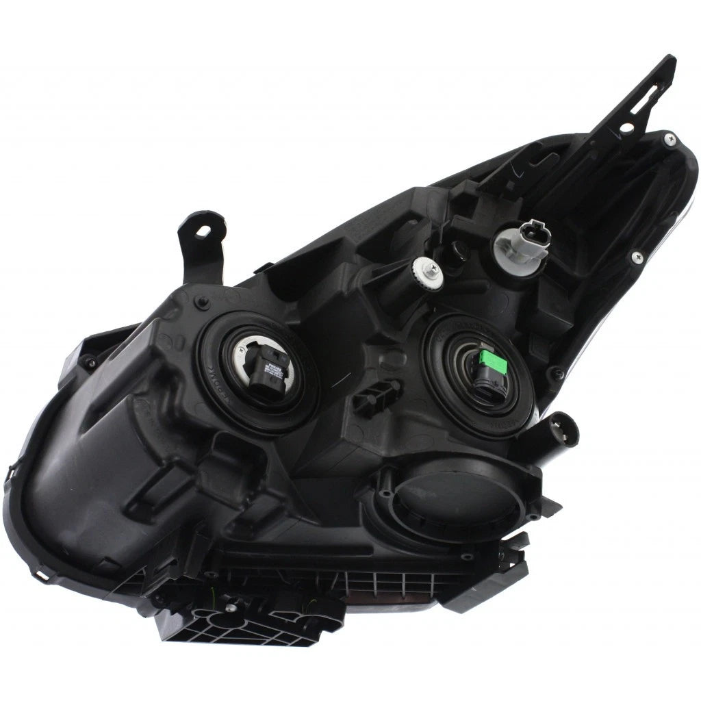 Headlight Assembly for Nissan Rogue (2011–2012) - Halogen, LLX-NI2503202C-CL360A70, NI2503202