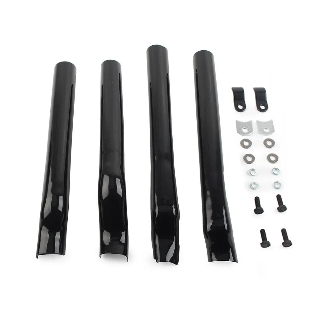 Rear Swingarm Tube Covers for Harley Heritage Softail Classic FLSTC (1997–2003)