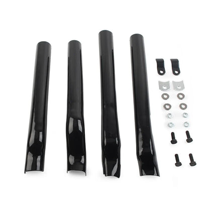 Rear Swingarm Tube Covers for Harley Heritage Softail Classic FLSTC (1997–2003)